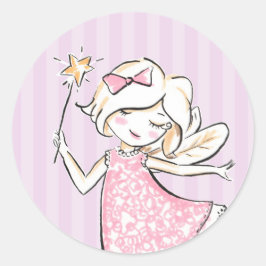 Sticker für die verzauberte Fairy Princess Geburts