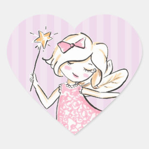 Sticker für die verzauberte Fairy Princess Geburts