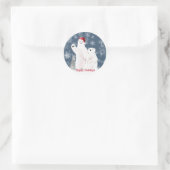 Sticker für die Weihnachtspolare (Tasche)