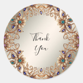 Sticker für Edelgold Jewel Blume