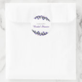 Sticker für Elegant-Lavender-Brautparty (Tasche)
