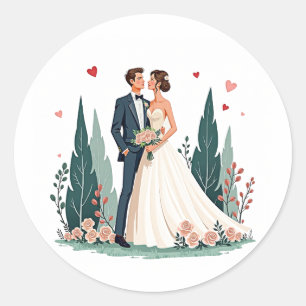 Sticker für Elegant Wedding Moment