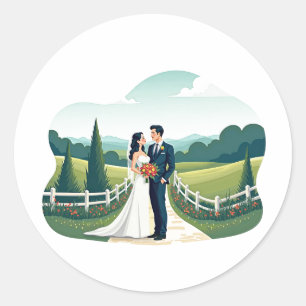 Sticker für Elegant Wedding Moment