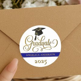 Sticker für elegante Script-Abschluss