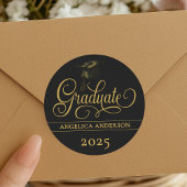 Sticker für elegante Script-Abschluss