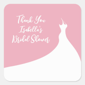 Sticker für elegantes Brautparty rosa