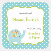 Sticker für Elephant First Library (Vorderseite)