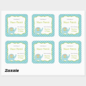 Sticker für Elephant First Library (Blatt)