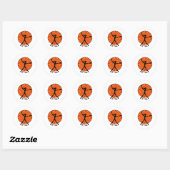 Sticker für Fastpitch Softball Pitcher (Blatt)