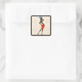 Sticker für Frauen in Afrika (Tasche)