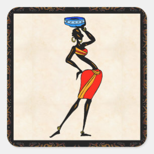 Sticker für Frauen in Afrika