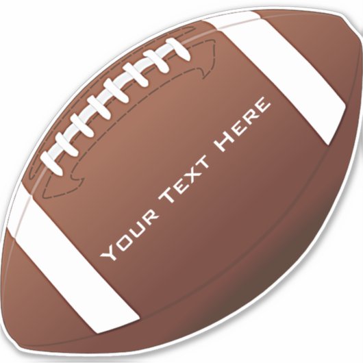 Sticker für Fußball-Design (Vorderseite)