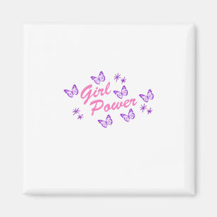 Sticker für Girl Power S Sticker Magnet