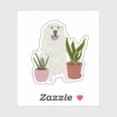 Sticker für Großpyrenäen (Blatt)