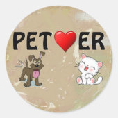 Sticker für Haustiere (Vorderseite)