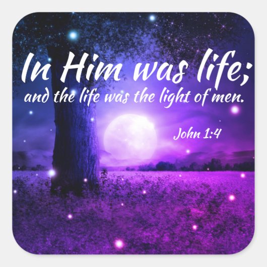 Sticker für inspirierende Christliche Glaubensbibl (Vorderseite)