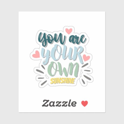 Sticker für inspirierende Zitate (Blatt)