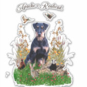 Sticker für Jagdterrier (Vorderseite)