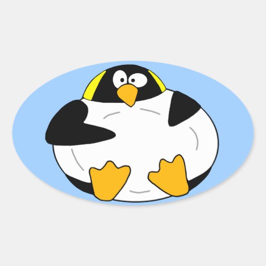 Sticker für Kaiser Pinguin (Vorderseite)