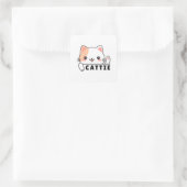 Sticker für Katzenliebhaber | Katzenmutter (Tasche)
