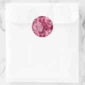 Sticker für klassische rosa Peonies (Tasche)