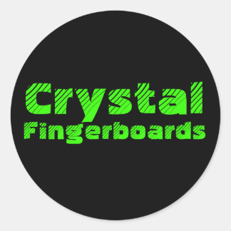 Sticker für Kristallabnehmer