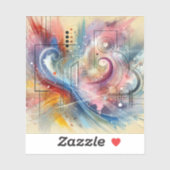 Sticker für Kunstdesigner (Blatt)