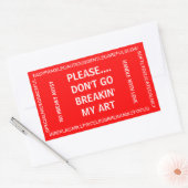 Sticker für Künstler (Umschlag)