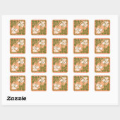 Sticker für kurvige Rose (Blatt)