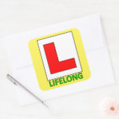 Sticker für lebenslanges Lernen (Umschlag)