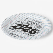 Sticker für Loose Leaf Pappteller (Schrägansicht)