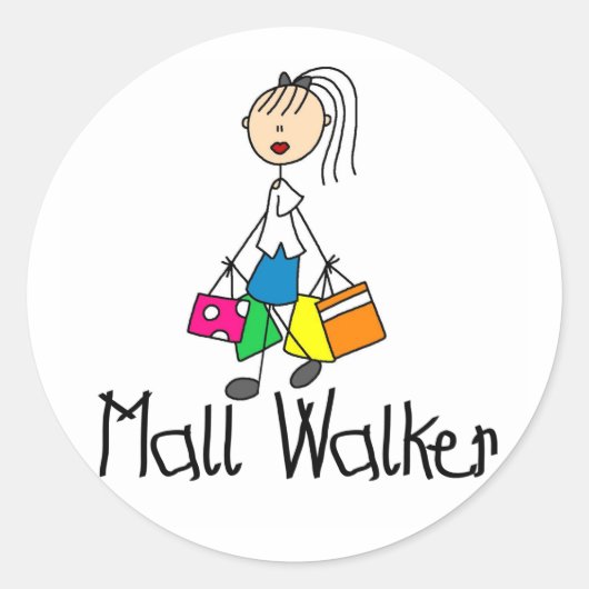 Sticker für Mall Walker (Vorderseite)