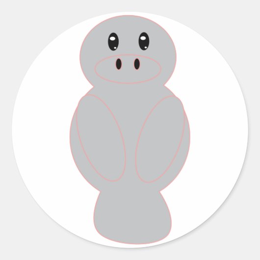 Sticker für Manatee (Vorderseite)