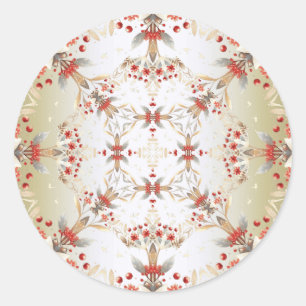 Sticker für moderne Blume