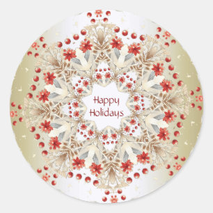 Sticker für moderne Blume