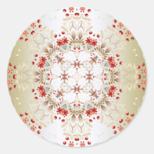 Sticker für moderne Blume