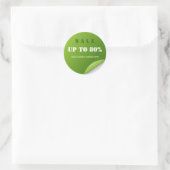 Sticker für moderne Verkaufsgeschäfte (Tasche)