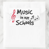 Sticker für Musik (Tasche)