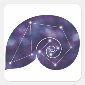 Sticker für Nautilus-Muschel
