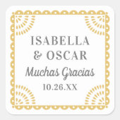 Sticker für neutrale Gastgeschenk Hochzeit (Vorderseite)