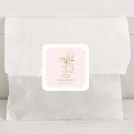 Sticker für Perlen und Prosecco-Brautparty