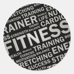 Sticker für Personal Trainer oder Fitness Center