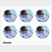 Sticker für Pianobären (Blatt)