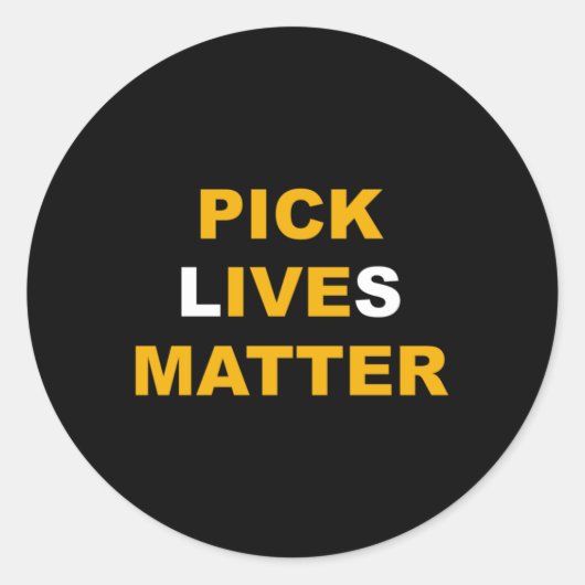 Sticker für Pick Lives (Vorderseite)