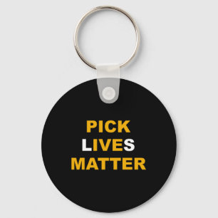 Sticker für Pick Lives Schlüsselanhänger