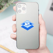 Sticker für Platform Integration - Blue Theme (Telefon)