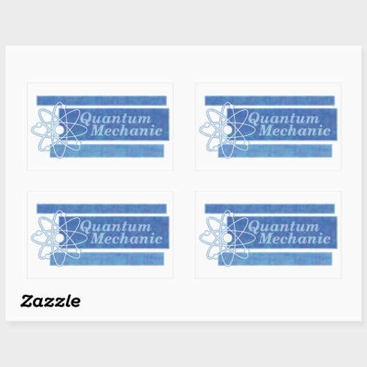 Sticker für Quantenmechanik (Blatt)