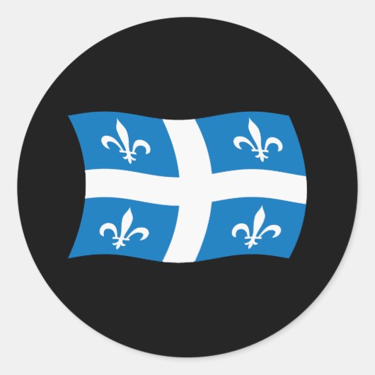 Sticker für Quebec (Vorderseite)