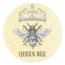 Sticker für Queen Bee | Personalisieren Sie es!