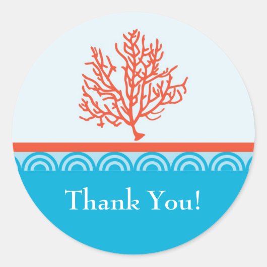 Sticker für Red Coral (Vorderseite)